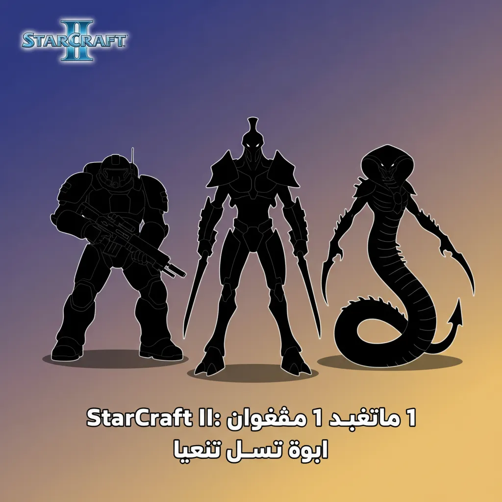 مواجهة StarCraft II 1v1 تتطلب دقة في الاقتصاد والمايكرو، مع ذكر بطولات IEM، GSL، ودريمهاك.