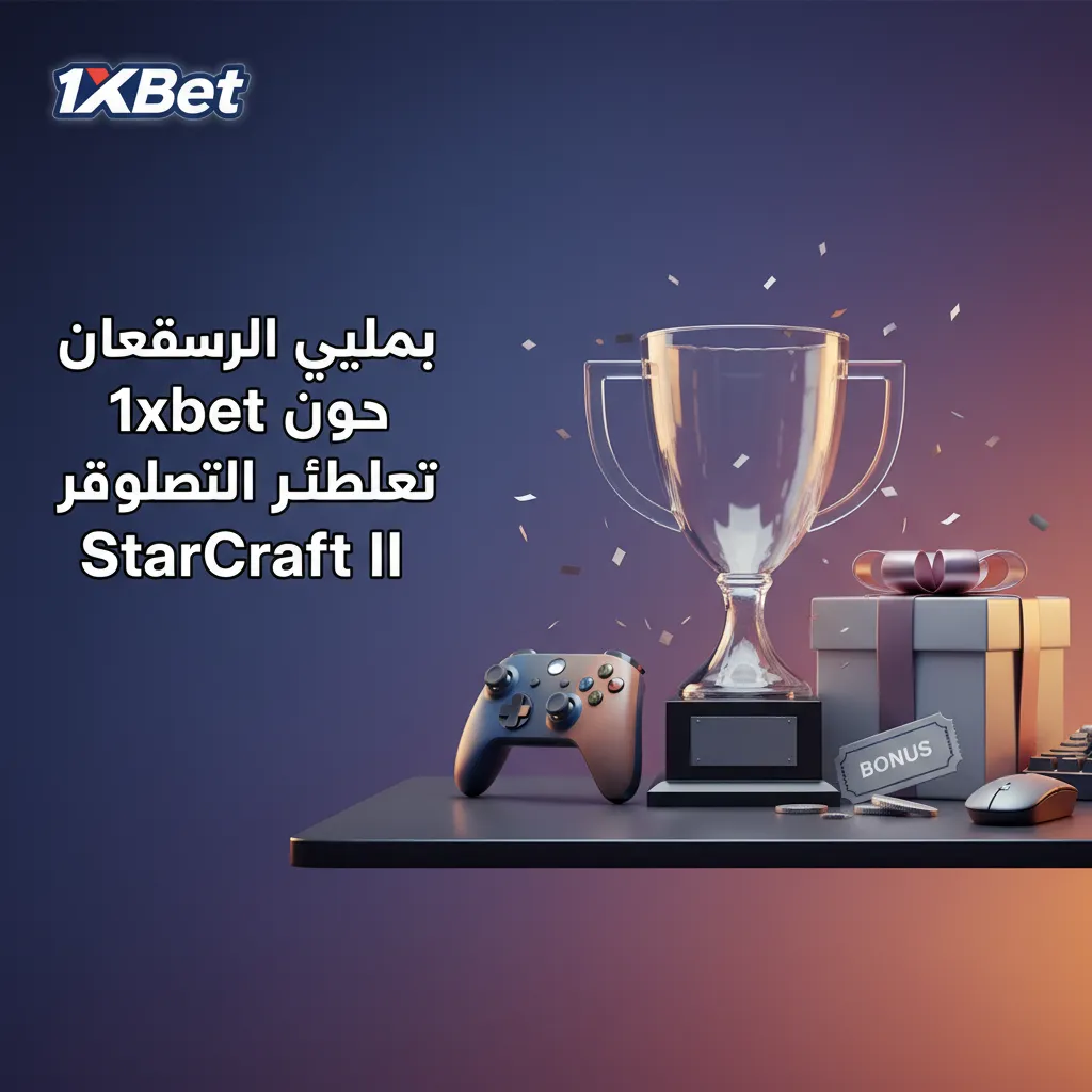 بونص ترحيب 1xbet مصر لرهانات StarCraft II: +130% على أول إيداع بكود 1XBETSEG، تنطبق الشروط.